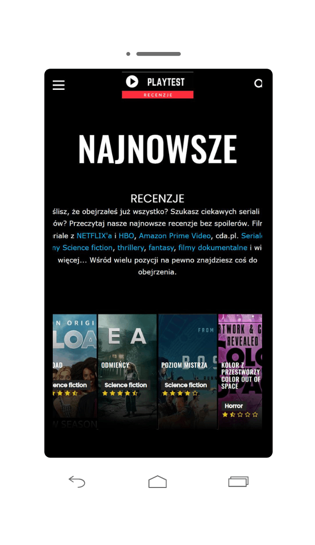 Strona dla portalu Szczecin